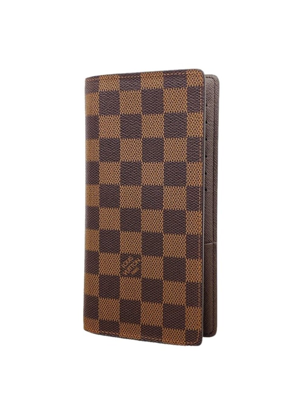 Louis Vuitton Wallet Damier Portefeuille Brazza Ebene
